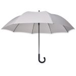 Parapluie Moyen á poignée rond – 1031-03 (gris clair)