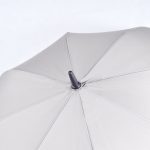 Parapluie Moyen á poignée rond – 1031-03 (gris clair)