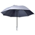 Parapluie Moyen – 1032-84 (argent/noir)