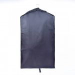 Garment Bag with Tapered Side Panels – 1286 (58 x 100 x 12 cm, black)