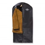 Kleidersack für Pelze und Lederkleidung mit Sichtfenster, Lieferscheintasche und Öse.