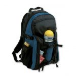 Backpack – 2006-75 (ca. 28 x 47 x 16 cm, blue/black)
