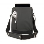 Shoulder Bag for Tablet PC – 2014-01 (approx. 22 x 29 x 5 cm, black)
