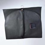 Classical Garment bag with Logo – 3316 (65 x 110 cm, black)