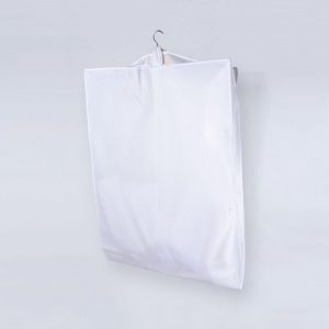 Housse pour robe de mariée XXL avec poignées – 5865 (70 x 200 x 20 cm, blanc)