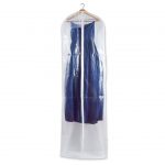 Bridal Gown Bag transparent/ non woven – 4691 (60 x 185 x 20 cm, transparent/ non woven)