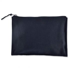 Printable small cosmetic bag – 5767 (25,5 x 18 cm, black)