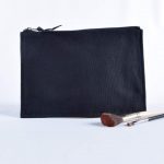 Printable small cosmetic bag – 5767 (25,5 x 18 cm, black)