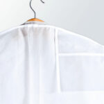 Housse pour robe de mariée XXL avec poignées – 5865 (70 x 200 x 20 cm, blanc)