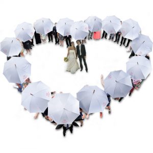 Wedding guest umbrellas – 1049-08